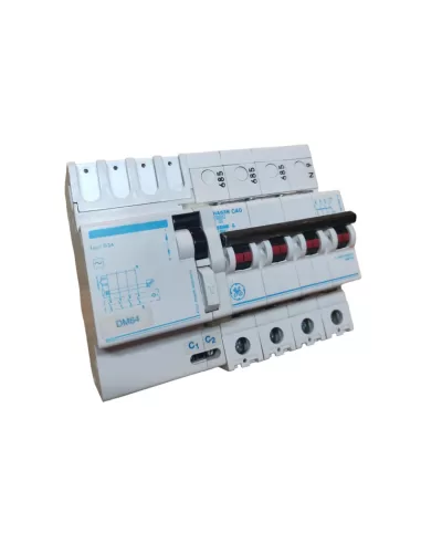 Ge Power 591255 Differential-Leistungsschalter DM64 4p 40a 6ka 300ma